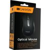 Canyon CNE-CMS2, optická myš, USB, 800 dpi, 3 tlač, čierna