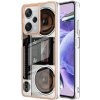 Ring Holder kryt Dual-side na Xiaomi Redmi Note 12 Pro+ 5G - Retro Radio