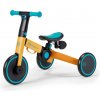 Kinderkraft KINDERKRAFT - Detské odrážadlo 3v1 4TRIKE žltá/tyrkysová AG0163 + záruka 3 roky zadarmo
