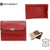 Peterson peňaženka kožená dámska RD GC02 GCL 4338 RED