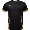 Puma TEAMGOAL MATCHDAY JERSEY čierna zlatá biela