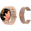 Smartwatch GlacierX Sphere Gold ružový