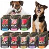Dolina Noteci RAFI Mokré krmivo pre psa mix príchutí 48 x 400 g