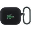 Lacoste Croc Logo silikónový obal s karabínou pre AirPods Pro 3 - čierny 57983128170 - možnosť vrátiť tovar ZADARMO do 30tich dní