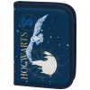 BAAGL Školský peračník klasik dve chlopne Harry Potter Bradavice modrá