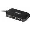 Natec Locust rozbočovač 4x USB 2.0 HUB, čierny NHU-0647