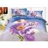 Beilai 7-dielne 3D obliečky orchidea Farba: Fialová, rozmer: 140x200 + 70x90 + 40x50 Fialová