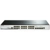 D-Link DGS-1510-28P 28-Port Gigabit Stackable SmartPro PoE Switch 2x SFP, 2x 10G SFP+ DGS-1510-28P-E