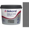 Akrylátová fasádna a stenová farba Dekoral 5 l grafitová matná