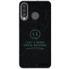 Picasee silikonový průhledný obal pro Huawei P30 Lite - LEFT A MARK