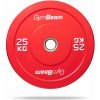 GymBeam Gumový kotúč Bumper 51 mm 25 kg