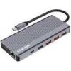 Canyon DS-16, Multiport Docking Station, 13 portov, 1xUSB-C 100W+3xUSB3.0+1xUSB2.0+2xHDMI+1xDisplay Port +1xRJ45+1xaudio (CNS-TDS16)