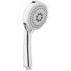 Aqualine Sprchy - Sprchová hlavica, priemer 10 cm, 3 prúdy, chróm SC089