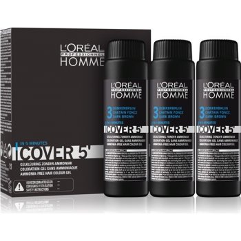 L'Oréal Homme Cover 5 Hair Color 3 Dark Brown 50 ml