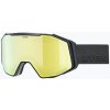 Lyžiarske okuliare UVEX Gravity FM black matt/mirror yellow/orange/clear