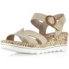 Dámske béžové sandále Rieker 67173-60 41