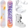 Gravity Mist 25/26 dámsky snowboard + Raven Fastec FT360 white viazanie + Raven Pearl white ATOP topánky - 152 cm + M (EU 39-42)