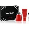 Montblanc Legend Red EDP 100 ml + EDP MINI 7,5 ml + SG na tělo i vlasy 100 ml M varianta Corner Lines Cover