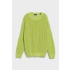 SVETER GANT OPEN TEXTURE C-NECK ACID GREEN