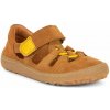 Chlapčenské barefoot sandále ELASTIC Brown Froddo G3150262-3 brown - 29