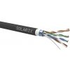 Solarix instalační kabel CAT5E FTP PVC+PE Fca dvojitý plášť 305m/cívka