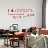 INSPIO Nálepka Samolepka - Dance in the rain 150x60 texty, citáty, motivačné vlastná farba z výberu
