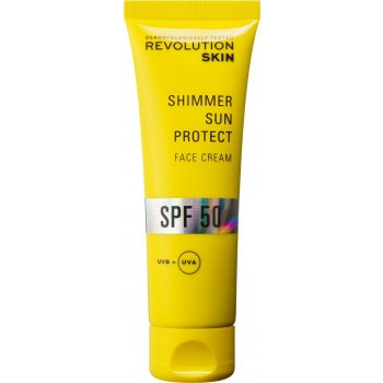 Revolution Skincare Krém na tvár SPF 50 Shimmer Sun Protect (Face Cream) 50 ml