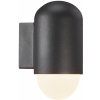 Nordlux Heka (čierna) Venkovní nástěnná svítidla hliník, sklo IP44 2118211003