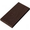 Gumový šľapák Wood Step hnedý 250x500x43 mm