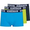 Henderson Jet modré, zelené a farebné 3pack