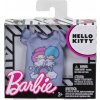Mattel Barbie Hello Kitty fialové tričko