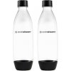 SODASTREAM Fľaša FUSE 2x1l Black do umývačky SODA