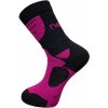 nanosox PRO AN-ATOMIC ponožky .43-47 .čierna a ružová