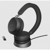 Jabra Evolve2 75/Stereo/ANC/USB/BT/Bezdrať/MS/Stand/Čierna 27599-999-989