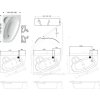 RAVAK ASYMMETRIC asymetrická vaňa, pravá 170 x 110 cm biela C491000000