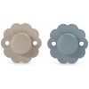 SUAVINEX | Cumlík SX PRO fyziologický 2 KS WONDER 6/18m - Gray Clouds + Spring Lake