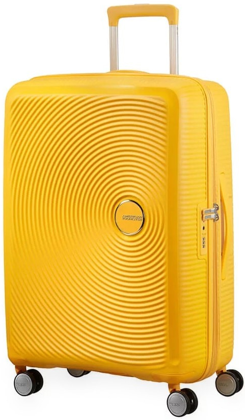 American Tourister Soundbox Spinner 32G 71,5/81 l golden yellow