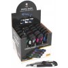 Sada ulamovacích nožov 18 mm v predajnom boxe, 24 ks, s kolieskom, 4 farby, XL-TOOLS