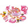 Eco Toys plastová sada torta + doplnky 80 kusov HC324745