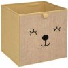 Atmosphera for Kids box juta so zvieratkom 29x29x29 cm