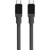 Tactical Dátový kábel Fat Man USB-C/USB-C 1 m sivý