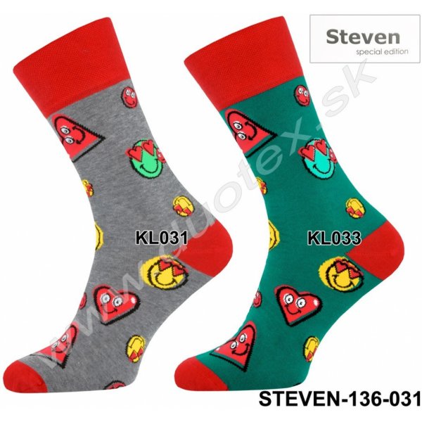 Steven Valentínske ponožky 136-031 KL033-zelená od 3,04 € - Heureka.sk