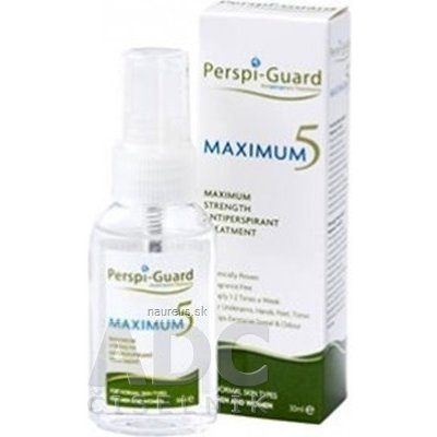 Avanor Healthcare Ltd. Perspi-Guard MAXIMUM 5 antiperspirant 1x30 ml 30 ml
