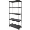 Tactix Regál 5-policový plastový 740x320x1710 mm / nosnosť 150 kg (320402)