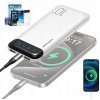 ULTRATENKÝ POWER BANK 10000MAH, 2 VÝSTUPNÉ PORTY USB A BIELY