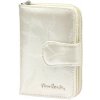 Pierre Cardin 02 LEAF 115 krémová dámska peňaženka z hovädzej kože 9,5 x 13 x 3,3 cm