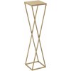 Luminex Stojan na kvety LU0432 100 x 24 cm zlatá