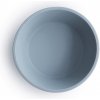 Mushie Silikónová miska s prísavkou mushie - powder blue