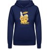 AWDis Hoodie Mikina - Pivný motív - Na zdravie - Oxfordská modrá - L - Dámske