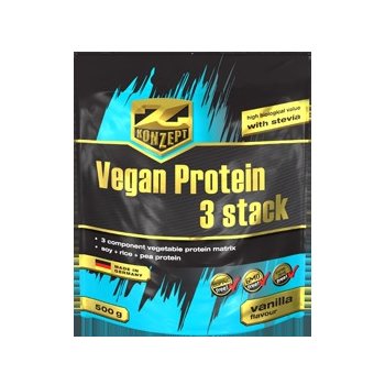 Z-Konzept Vegan Protein 3 Stack 500 g